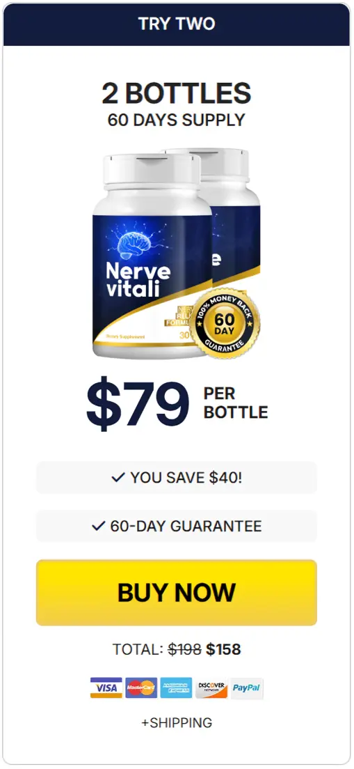 NerveVitali one bottle